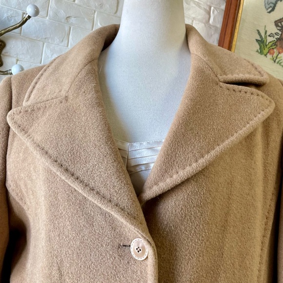 Vintage Collection Fifty Nine 100% Italian Baby Camel Hair Long Coat - Picture 4 of 16